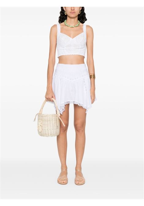 Top goldie in bianco Charo Ruiz Ibiza 1989 - donna CHARO RUIZ IBIZA 1989 | 254100IVORY